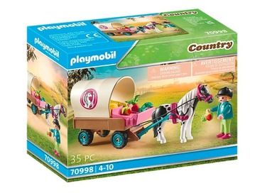 Playmobil, Country, Trasura cu ponei, 70998