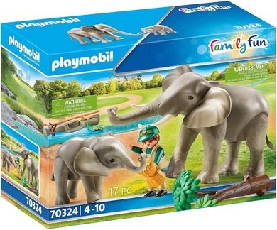 Playmobil, Family Fun, Elefanti, 70324