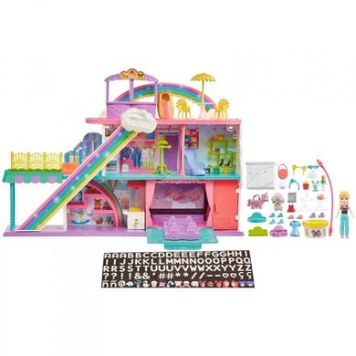 Polly Pocket, Centru comercial multicolor, set de joaca