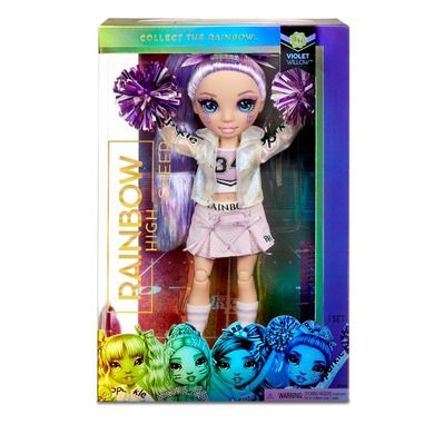Rainbow High, Cheer Doll, Violet Willow, papusa