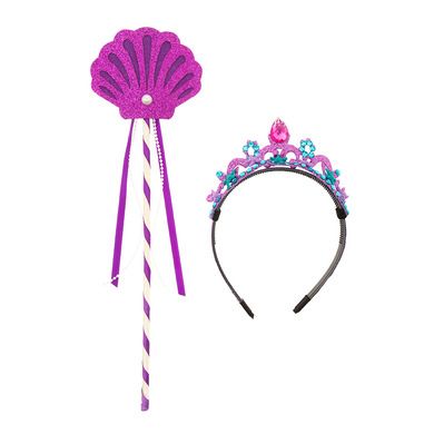 Smiki, Coronita si bagheta, set de printesa, costum pentru copii
