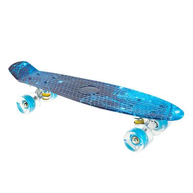 Smiki, Cosmos, placa skateboard tip fish cu roti LED