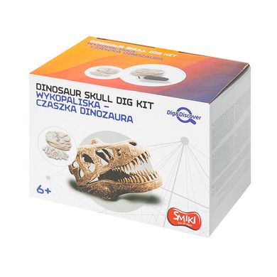Smiki, Kit excavare, craniu de dinozaur, set de stiinta