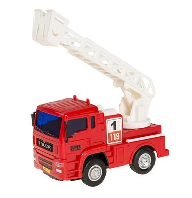 Smiki, Mini Fire Truck, Pompieri, vehicul, 20 cm