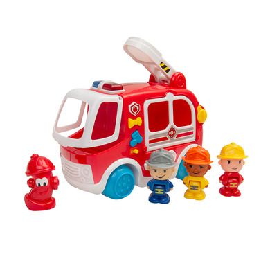 Smiki, Pompieri, masinuta cu figurine