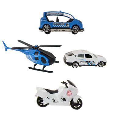 Smiki, Servicii municipale, Politie, set de vehicule, 1:64