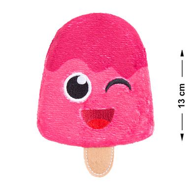 Smiki, Sweeti Cons, inghetata pe bat, mascota parfumata, roz, 13 cm