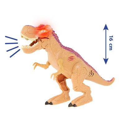 Smiki, T-Rex, dinozaur, figurina interactiva, 16 cm