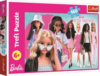 Trefl, Barbie, puzzle, 160 piese