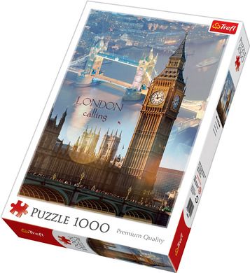 Trefl, Londra in zori, puzzle, 1000 piese