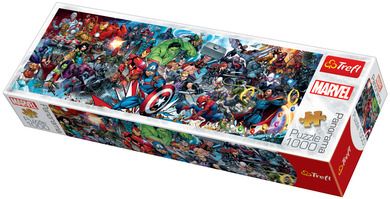 Trefl, Panorama, Alaturati-va Universului Marvel, puzzle, 1000 piese