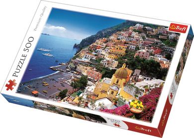 Trefl, Positano, Italia, puzzle, 500 piese