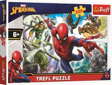 Trefl, Spider-Man, Nascut pentru a fi un super-erou, puzzle, 200 piese