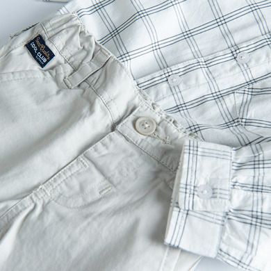 Cool Club, Set pentru baieti, Body cu maneca lunga, Papion, Pantaloni, mix de culori