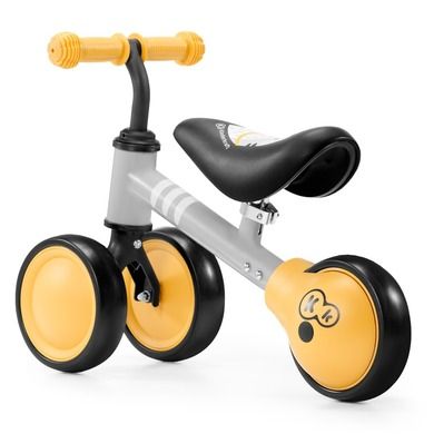 Kinderkraft, Cutie, mini-tricicleta bicicleta, gri/galben
