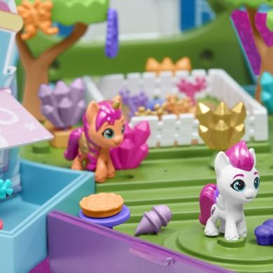 My Little Pony, Epic Mini Crystal Brighthouse, set de joaca cu figurine si accesorii