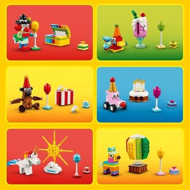 LEGO Classic, Cutie de petrecere creativa, 11029