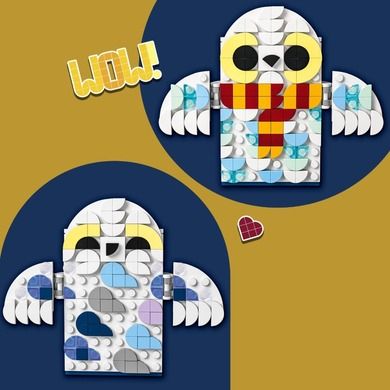 LEGO DOTS, Suport pentru creioane Hedwig, 41809
