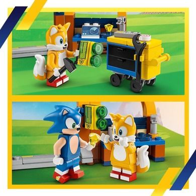 LEGO Sonic the Hedgehog, Atelierul lui Tails si avion Tornado, 76991