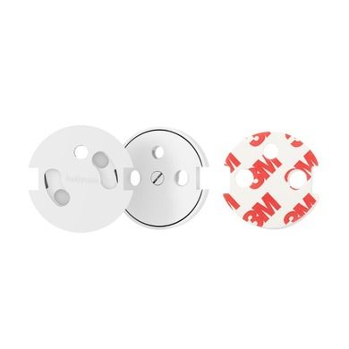 BabyOno, set protectie priza cu adeziv si capac rotativ, 6 buc.