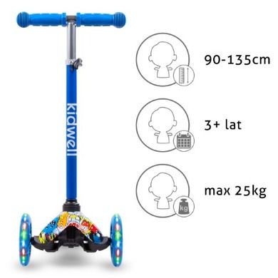 Kidwell, Uno Monsters, trotineta cu 3 roti