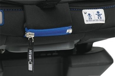 Chicco, My Seat i-Size Air Zip, scaun auto, 76-150 cm, Black Air