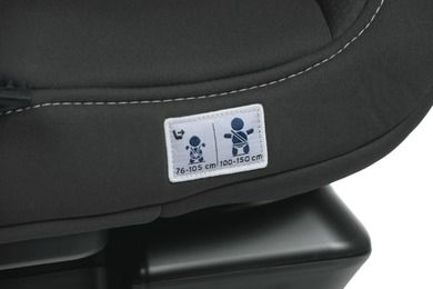 Chicco, My Seat i-Size Air, scaun auto, 76-150 cm, Graphite