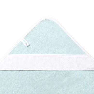 BabyOno, Balena, prosop de baie din bambus cu gluga, 85-85 cm