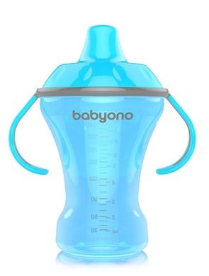 BabyOno, Natural Nursing, cana anticurgere cu cioc tare, 260 ml