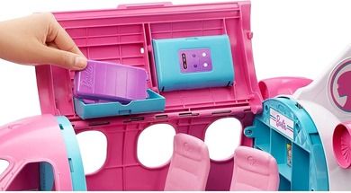 Barbie, Dreamhouse Adventures, Avion de vis, set de joaca cu papusa
