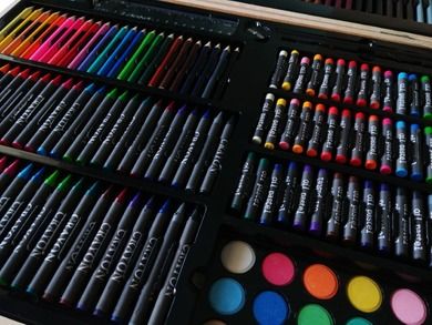 Beniamin, set pentru pictura si desen in servieta, 220 elemente