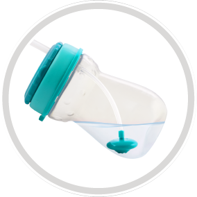Canpol babies, canita cu pai flip-flap si baza, 350 ml