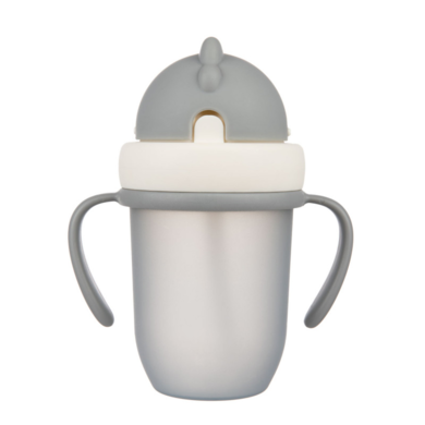 Canpol babies, canita cu pai, gri, 210 ml