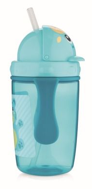 Canpol babies, canita cu pai, turcoaz, 400 ml