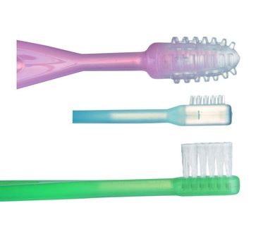 Canpol babies, set trei periute pentru dinti si gingii