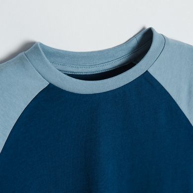 Cool Club, Bluza cu maneca lunga pentru baieti, albastru-bleumarin, imprimeu urs