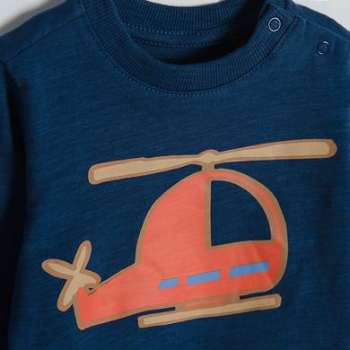 Cool Club, Bluza cu maneca lunga pentru baieti, bleumarin