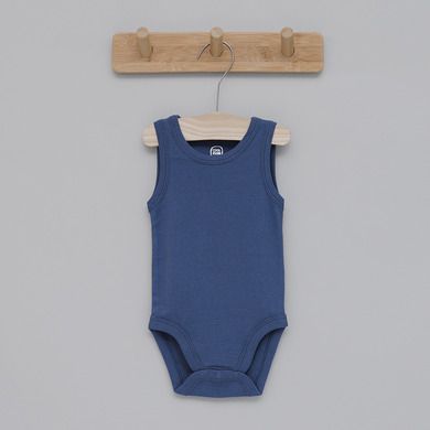 Cool Club, Body fara maneci pentru baieti, bumbac organic, mix de culori, set 3 buc.