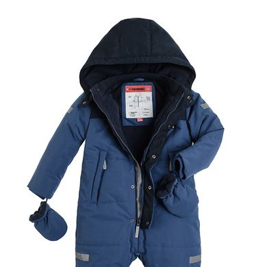 Cool Club, Combinezon cu gluga pentru baieti, bleumarin, umplutura PrimaLoft