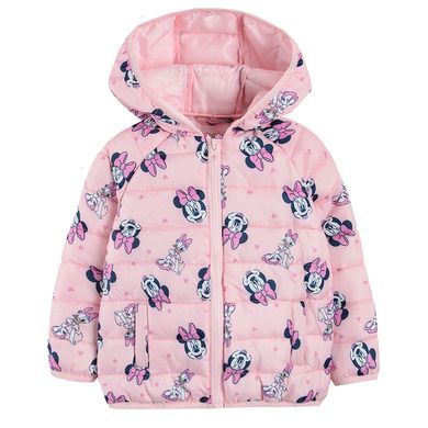 Cool Club, Geaca cu gluga pentru fete, 3in1, mix de culori, imprimeu Minnie Mouse