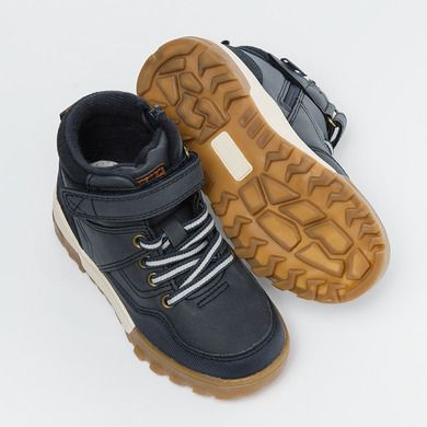 Cool Club, Ghete pentru baieti, bleumarin, brant din piele