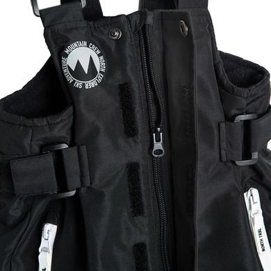 Cool Club, Pantaloni de schi pentru baieti, negru, imprimeu Explorer