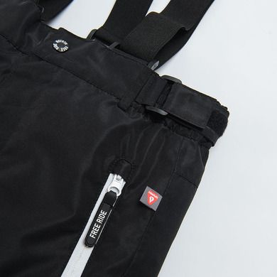 Cool Club, Pantaloni de schi pentru baieti, negru, umplutura PrimaLoft
