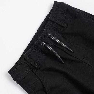 Cool Club, Pantaloni din material textil cu buzunare pentru baieti, negru