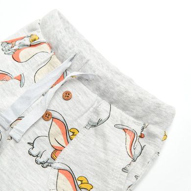 Cool Club, Pantaloni trening pentru baieti, gri, imprimeu Dumbo