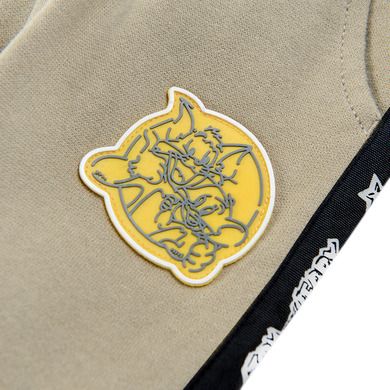 Cool Club, Pantaloni trening pentru baieti, kaki, imprimeu Tom & Jerry
