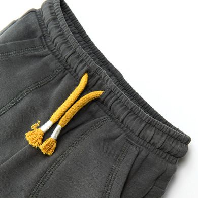 Cool Club, Pantaloni trening pentru baieti, negru-grafit, imprimeu catei