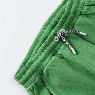 Cool Club, Pantaloni trening pentru baieti, tip oversize, verde-gri