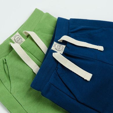 Cool Club, Pantaloni trening pentru baieti, verde, bleumarin, set 2 buc.