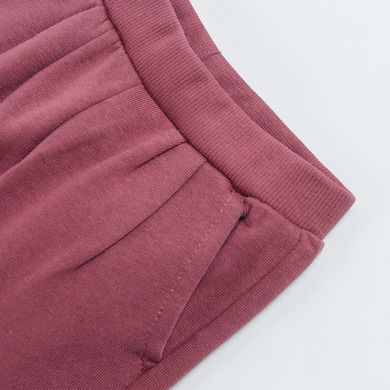 Cool Club, Pantaloni trening pentru fete, bordo, imprimeu vulpite
